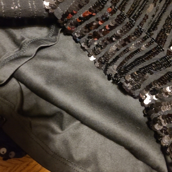 Torrid Black Sequin Top - Picture 4 of 4